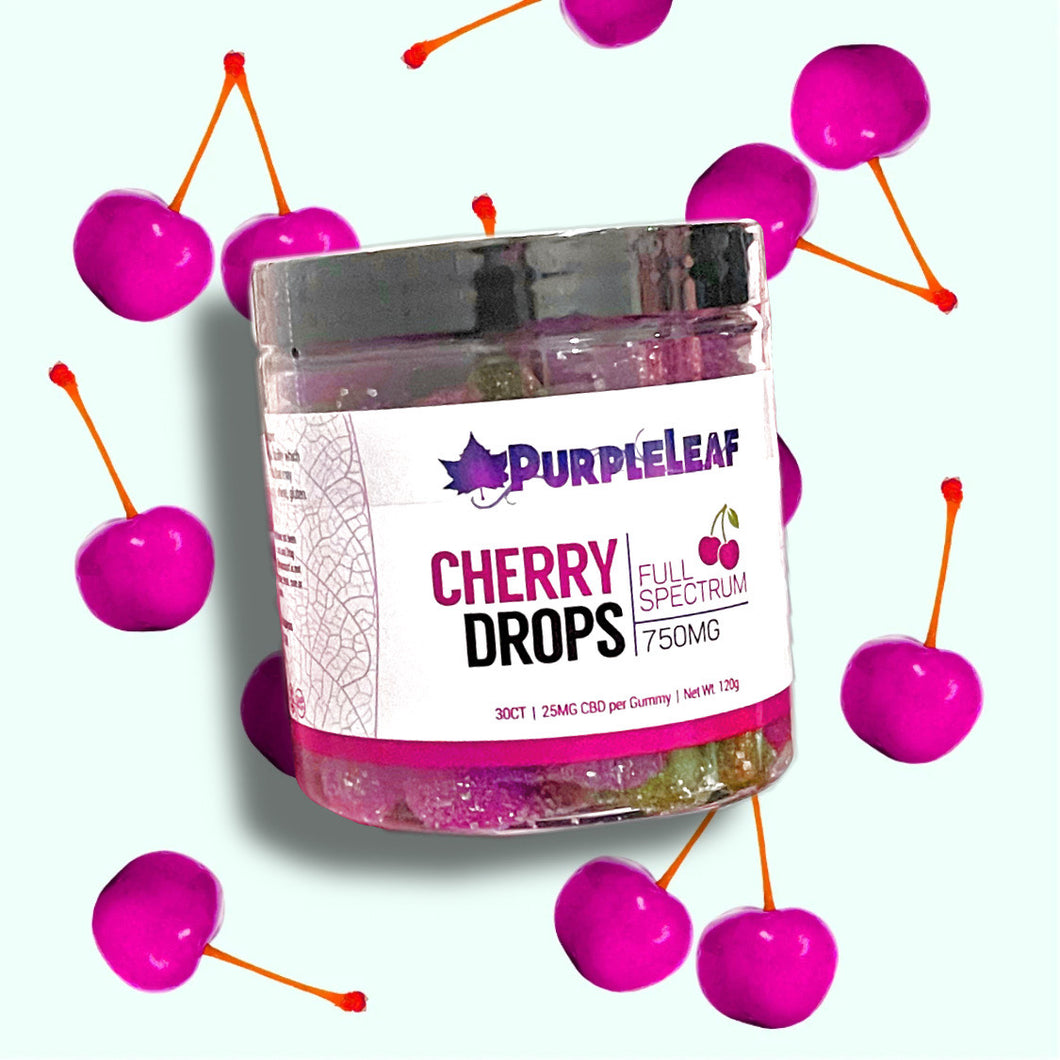 750mg Full Spectrum CBD Cherry Drops