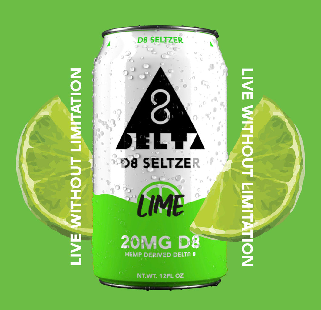Delta 8 Lime Seltzer