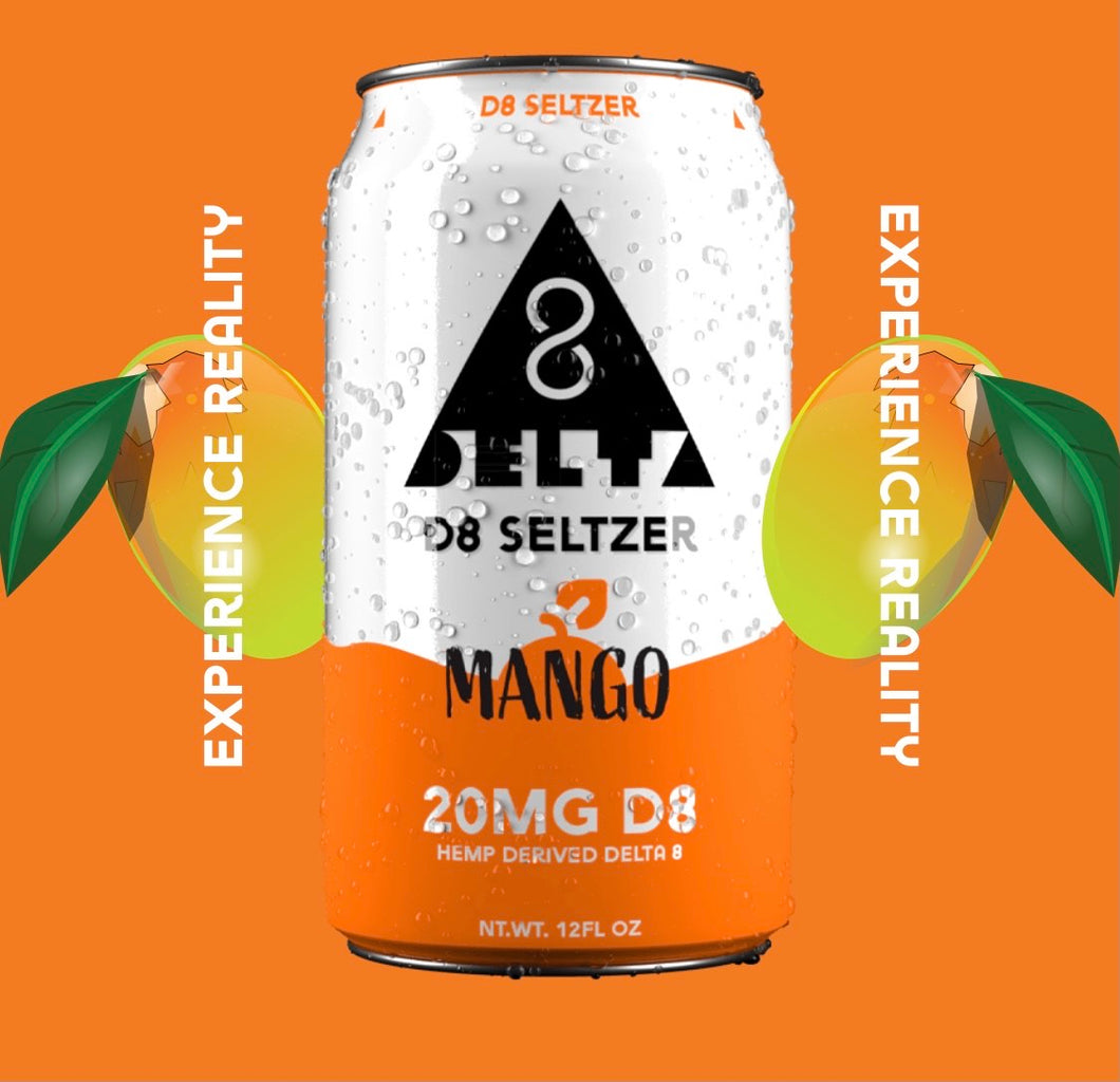 Delta 8 Mango Seltzer